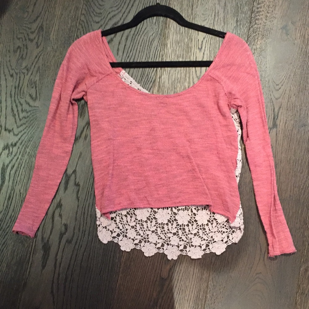 Free people scoop neck or off shoulders